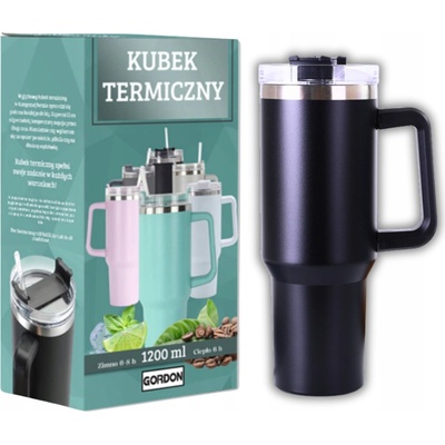 MagiCook termohrnek modrý 1200 ml nerezová ocel