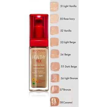 Bourjois Healthy Mix Foundation make-up 55 Dark Beige 30 ml