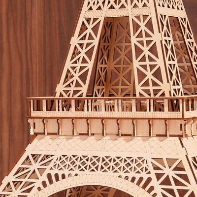 ROBOTIME Rolife 3D drevené puzzle Eiffelova veža 191 ks