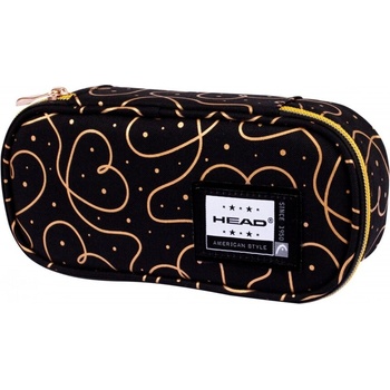 Astra Единичен несесер Head AC5 Maxi Златни сърца, без аксесоари (AS503021028)