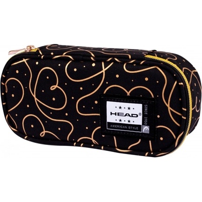 Astra Единичен несесер Head AC5 Maxi Златни сърца, без аксесоари (AS503021028)