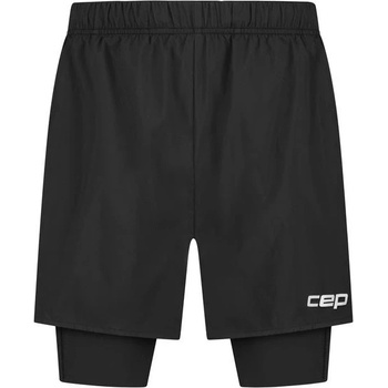 CEP Мъжки шорти за бягане CEP Run Shorts 2In1 Running shorts - Black (012-3458-0111)