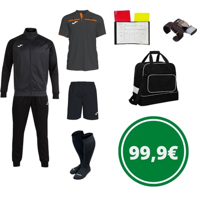 Joma Rozhodcovský 7 kusový set HEAD REF. sivá