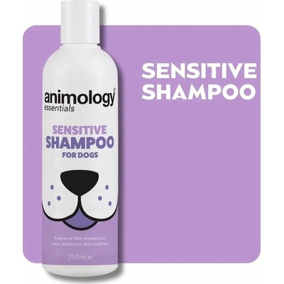 Animology Essentials Jemný šampón bez vône pre citlivých psov 250 ml