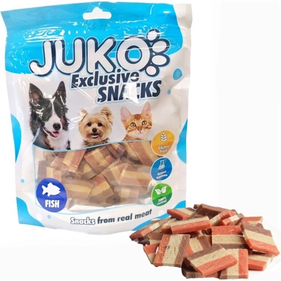 JUKO Snacks Tona codfish & salmon small Fillets 250 g