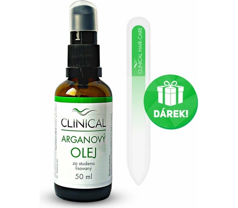 Clinical Arganový olej lisovaný za studena 50 ml