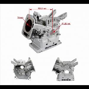  картер за бензинов генератор за ток 2.8kw с двигател 170f (GR87003)