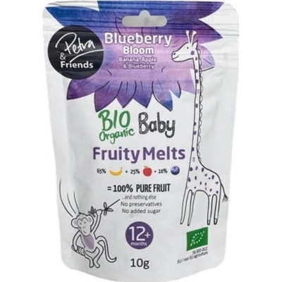 Petra & Friends Ovocné smoothie kousky sušené mrazem banán, jablko a borůvka BIO 10 g