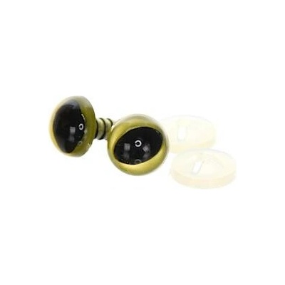 Očička kočičí zlaté 12 mm, 1 pár
