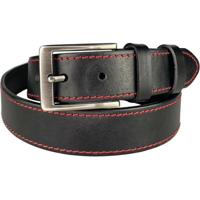 Penny Belts pánský kožený opasek 35-100-4-1CV-60 černý