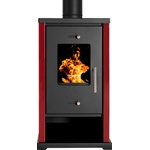 Prometey EKO Mini 6.4 kW burgundy Камини