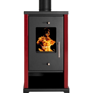 Prometey EKO Mini 6.4 kW burgundy Камини