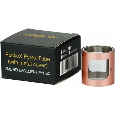 Aspire Náhradní pyrexové tělo pro PockeX 2ml Růžově zlaté