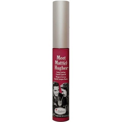 theBalm Meet Matt(e) Hughes Long-Lasting Liquid Lipstick rtěnka Vínová 7,4 ml