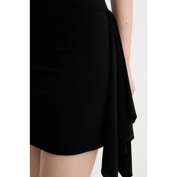 Giorgio Armani Рокля Emporio Armani в черно къса с кройка по тялото EW001757 AF15394 (EW001757.AF15394)