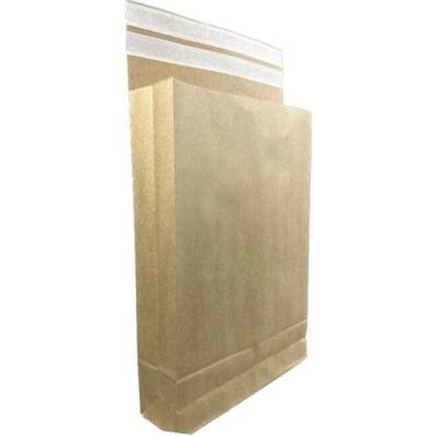 Poštovní taška hnědá FlexiPAK 300x80x430+110 mm klopa
