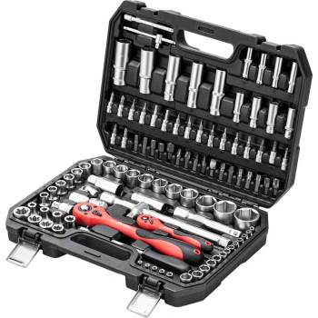 MTX Комплект инструменти, 1/2" , 1/4" , CrV, 108 бр. //MTX 135119