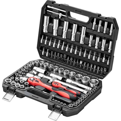 MTX Комплект инструменти, 1/2" , 1/4" , CrV, 108 бр. //MTX 135119