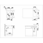 BLANCO Кухненска мивка blanco, solis 180 - if (solis 180 - if) Мивка за вграждане