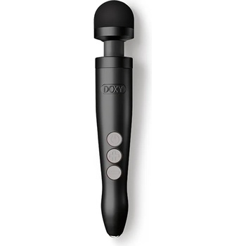 Image 1 of Doxy Die Cast 3R Rechargeable Wand Massager Matte Black