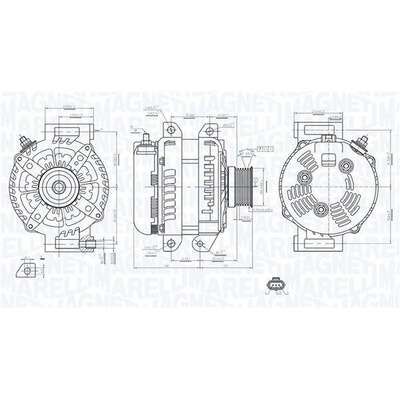 generátor MAGNETI MARELLI 063735749010