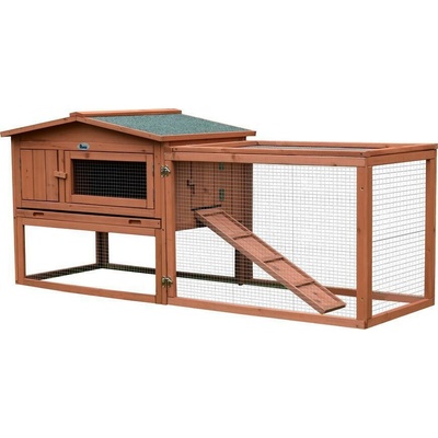 Strend Pro králikárna se střechou 158 x 58 x 68 cm – Zboží Dáma