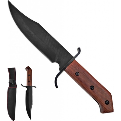 Columbia Velmi masivní pevný Full Tang nůž "MASTER DARKNESS" s pouzdrem – Zboží Dáma