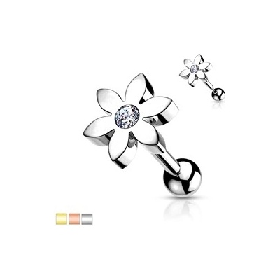 Piercingate Činka do ucha kytička PNC00121