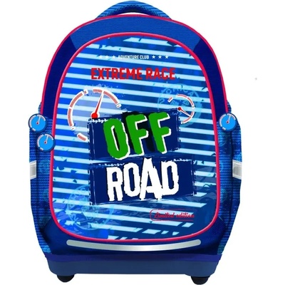 YOLLO Ученическа, анатомична раница S-COOL YoLLo OFF ROAD, 15 л