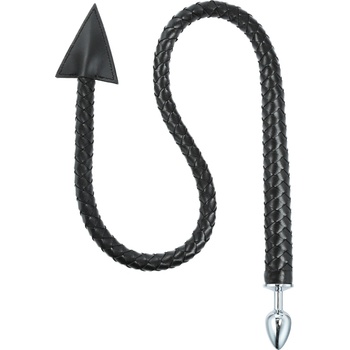 Image 1 of Kiotos Devil Tail Buttplug and Weaved Whip