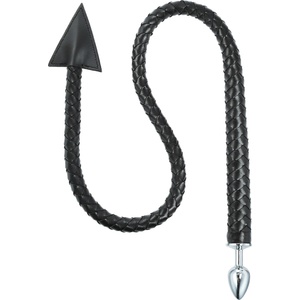 Kiotos Devil Tail Buttplug and Weaved Whip