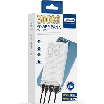 Image 1 of REMAX Външна батерия/power bank/ Yookie YO13, 30000mAh, бял (df87062)