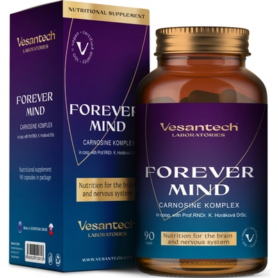 Vesantech Forever Mind Carnosine komplex 90 kapsúl