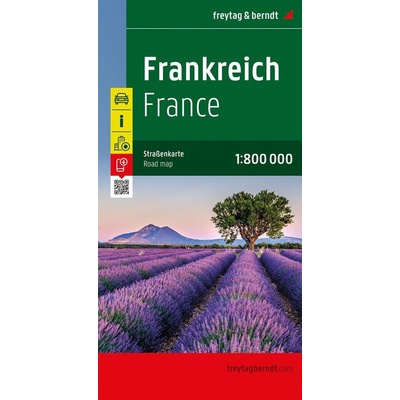 Frankreich · France · Frankrijk 1:800 000