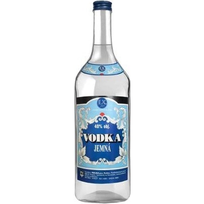 Prelika Vodka jemná 40% 1 l (čistá fľaša)