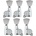 Gotoh SG381 04 L3 + R3 Chrome Тунинг част за китара (SG381-04-L3-R3-C)