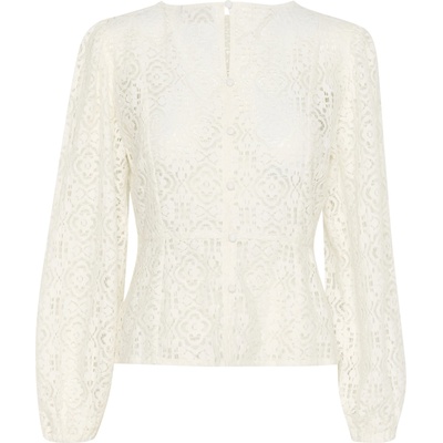 KAFFE Блуза 'Theodora' бяло, размер 34