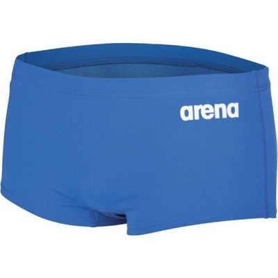 arena team swim low waist short solid royal/white s - uk32