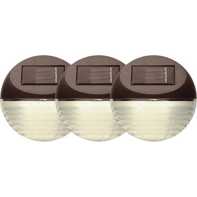 Star Trading LED стенни външни осветителни тела в комплект 3 бр. ø 11 cm Fency - Star Trading (479-01)