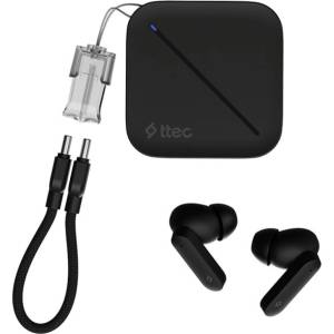 Ttec AirBeat Pro Max Square ANC TWS black-blue (2KM181) Слушалки