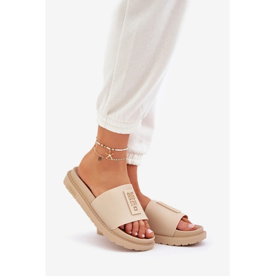 Big star shoes Дамски пантофи Big Star - бежови Размер: BIG STAR SHOES | Bezhov | ЖЕНИ | 36