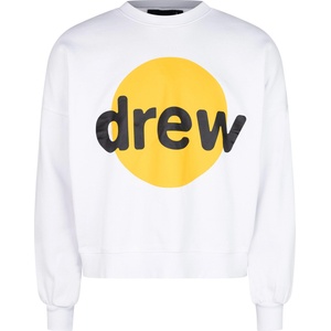 Drew House Блуза Drew House Unisex Adults Infinite Joy Boxy Crewneck Crew Sweatshirt - White