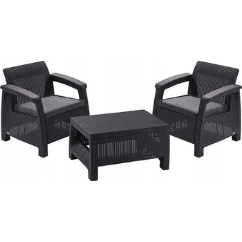 Allibert Corfu Weekend antracit / sivá