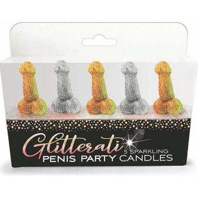 Glitterati Penis, Candle Set