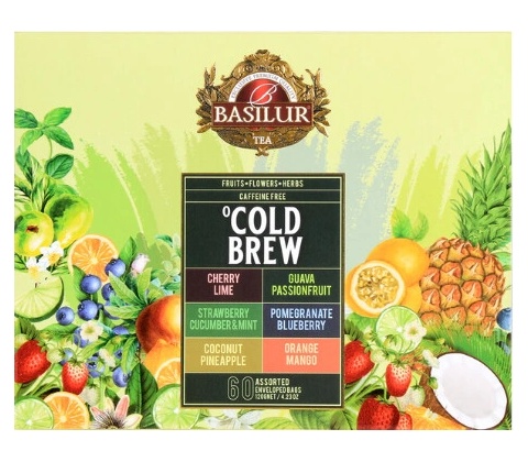 Basilur Cold Brew Assorted papier 60 x 2 g