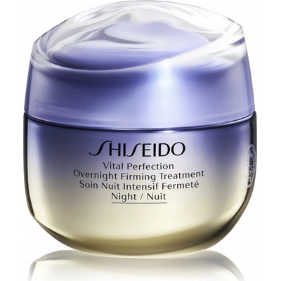 Shiseido Vital Perfection Overnight Firming Treatment nočný liftingový a spevňujúci krém 50 ml