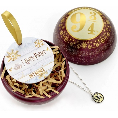 Carat Shop Vánoční koule Harry Potter s náhrdelníkem Nebelvír