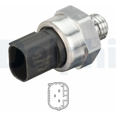Senzor tlaku výfukových plynů DELPHI DPS00034-12B1 (DPS0003412B1)