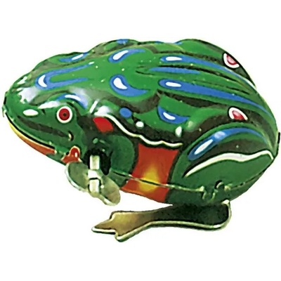 Goki Метална играчка Goki - Скачаща жаба (MS002)