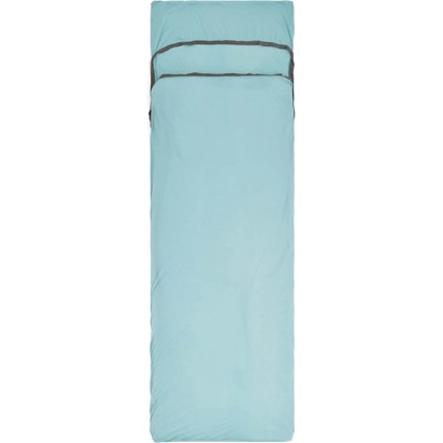 Sea to Summit Вътрешен чувал Sea to Summit Comfort Blend Sleeping Bag Liner Rectangular Travel sleeping bag - Aqua Sea Blue - размер Rectangular with Pillow Sleeve (515-0233-0112)